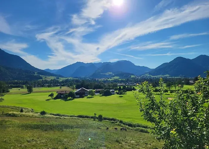 Lejlighed Weitsicht Ruhpolding, 3 Schlafzimmer, Bergpanorama, Alleinlage